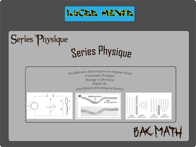 Series Physique Bac Math 