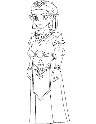 princess coloring pages