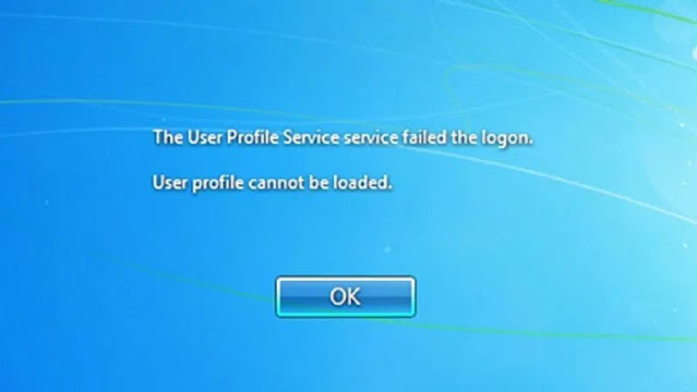 Mengatasi Error User Profile Cannot Be Loaded