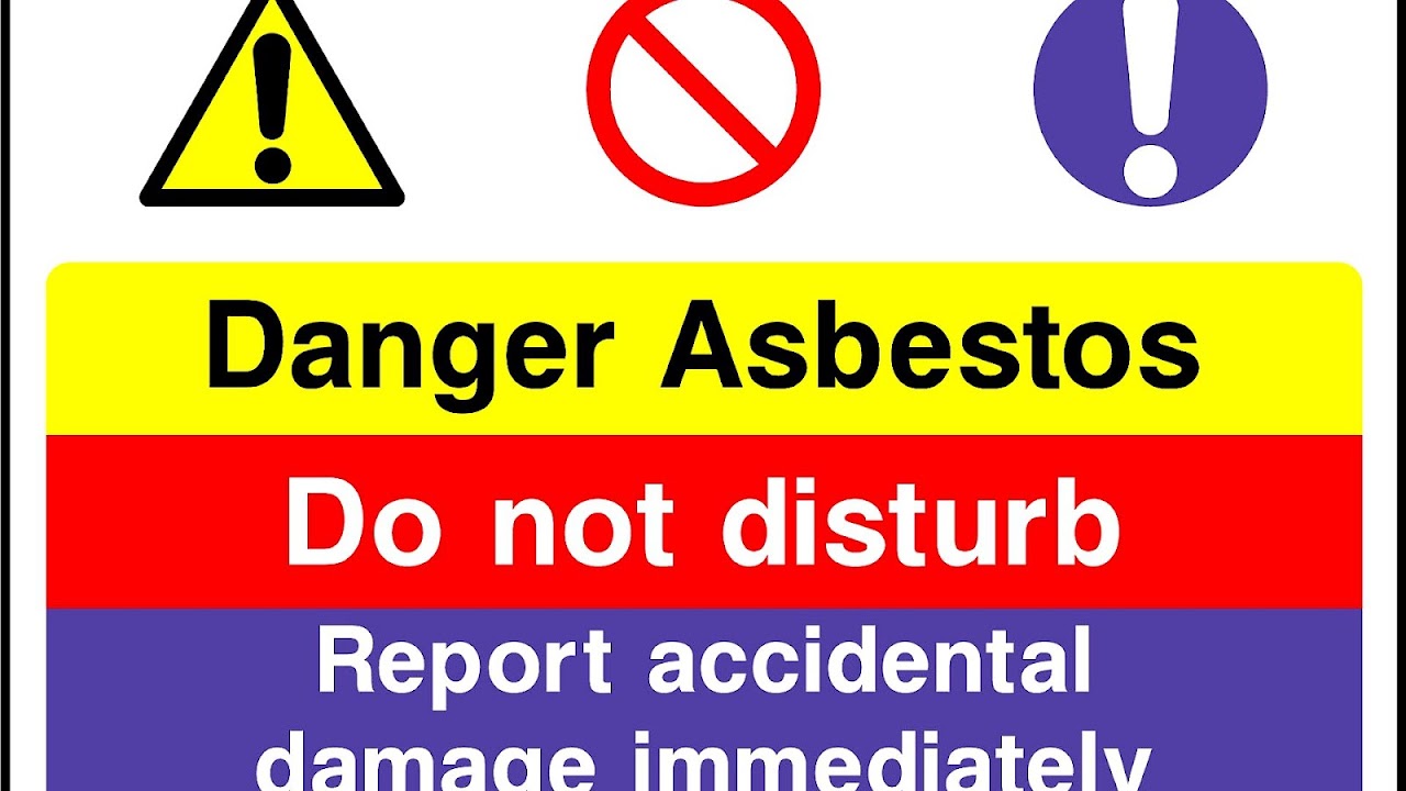 Asbestos - Danger Asbestos Sign