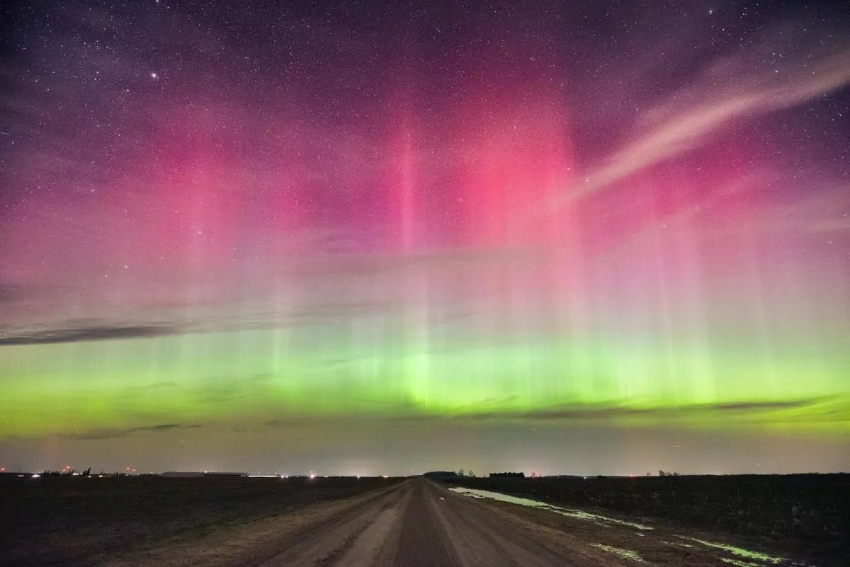 Northern Lights Put on a Stunning Show in Parts of Southern Ontario Amid Severe Geomagnetic Storm