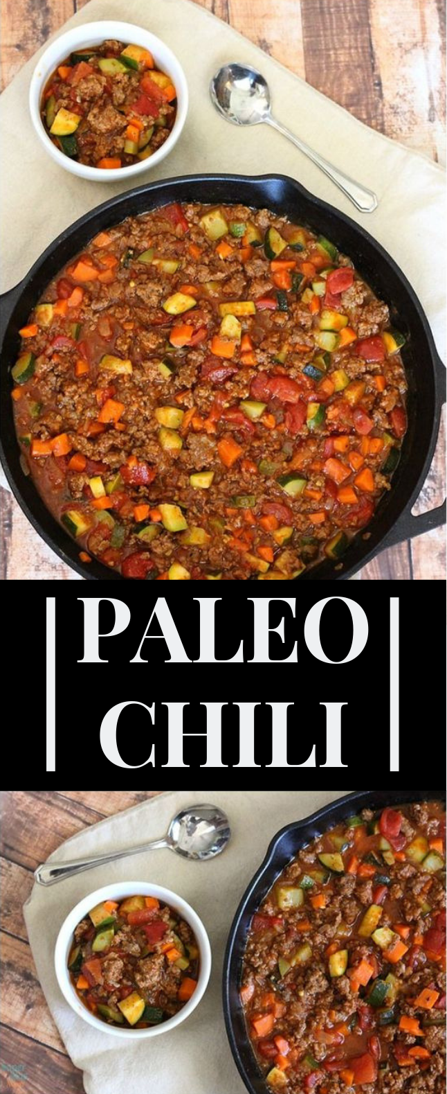 ALL MEAT VEGGIE CHILI – PALEO CHILI RECIPE #Paleo #HealthyRecipe
