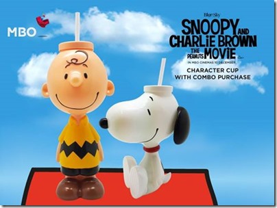 MBO The Peanuts Movie Charlie Brown and Snoopy Cup