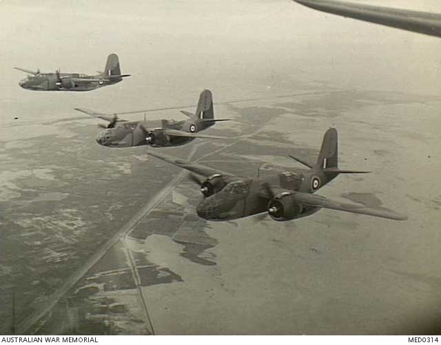 Free French Douglas Boston A-20 bombers on 31 January 1942 worldwartwo.filminspector.com