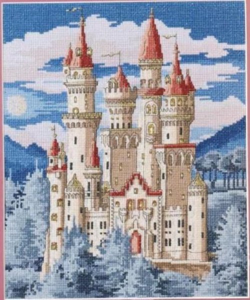 Fairy Castle - Free Cross Stitch Pattern