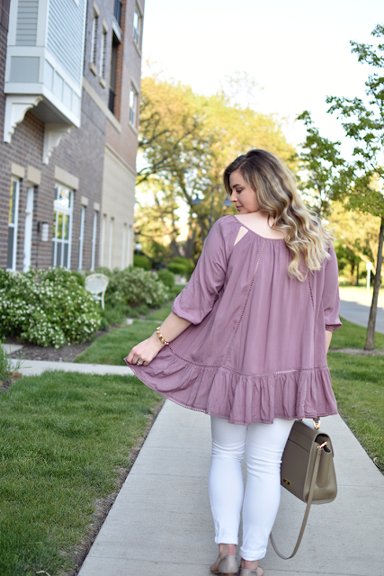 parker james illinois boutique clothing shop small peasant tunic for spring fashion style white destroyed denim old navy sole society d'orsay flats mauve lilac zac posen eartha bag margaret elizabeth jewelry 