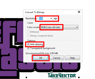 Cara Membuat Effek Plastic Pada Objek /Teks Dengan Coreldraw