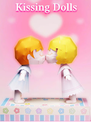 Kissing Dolls Papercraft