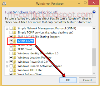 Cara Menyalakan Telnet Pada Windows