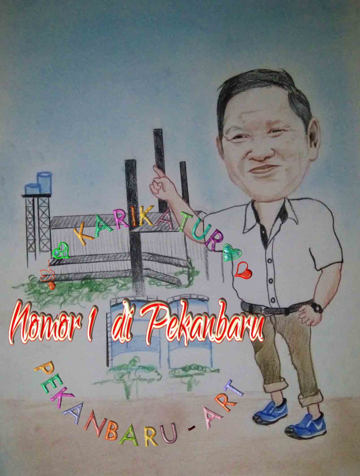 Karikatur Surabaya Sketsa Wajah Karikatur Pekanbaru ART Download