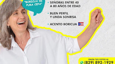 CASTING en RD: Se buscan SEÑORAS entre 40 a 80 años de edad para COMERCIAL