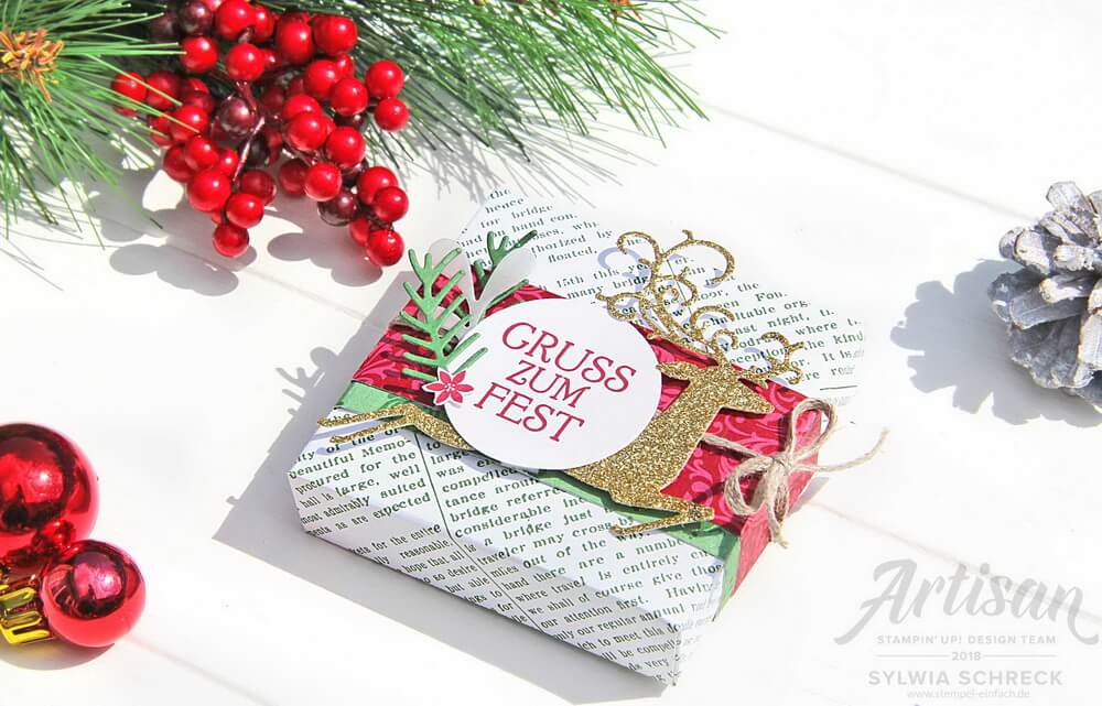 Elegante Weihnachten-Stampin up