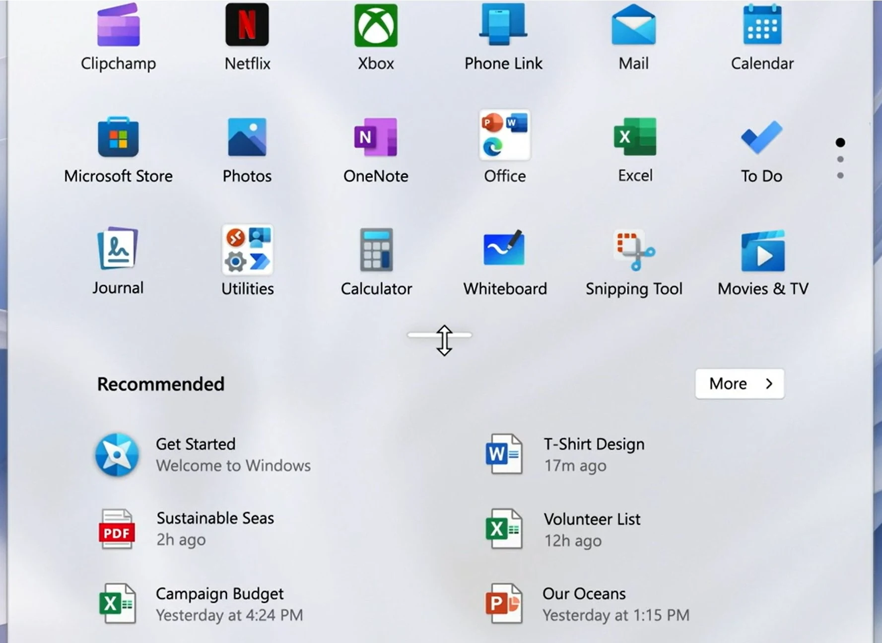 Nuove funzionalità imminenti per Windows 11
