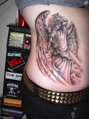 Many famous people have angel tattoos, including David Beckham, David Blaine 