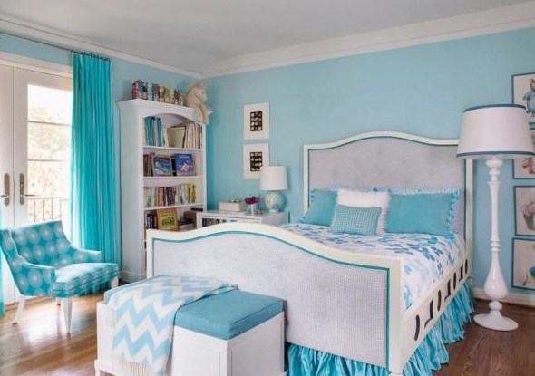  Light  Blue  Bedroom  Decorating Ideas  for Brighter 