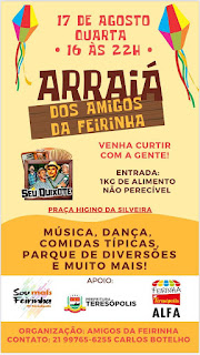 Arraiá dos amigos da feirinha do Alto