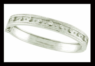 White Gold Bangles