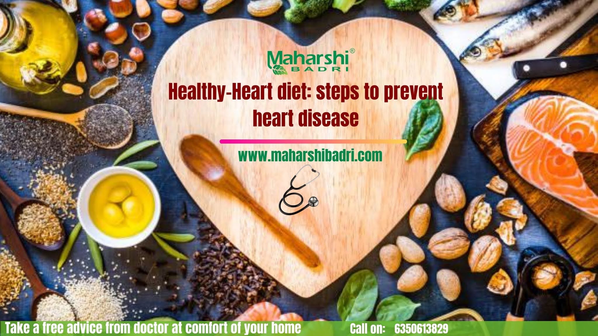 Healthy-Heart diet: steps to prevent heart disease