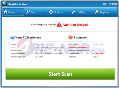 Reviversoft Registry Reviver 4.21.0.8 Full Version