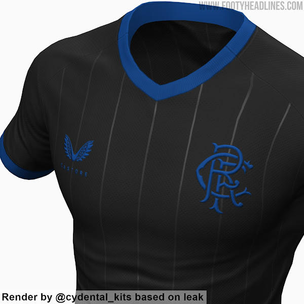 Leaked Rangers Away Kit 21/22 : r/ScottishFootball