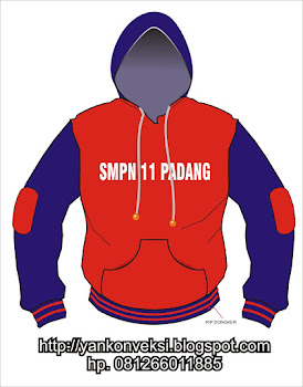 SWEATER PESANAN KELAS IX SMP 21 PADANG