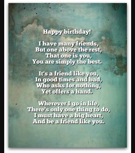 Birthday wishes for best friend female