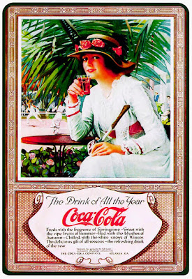 A história da Coca Cola através da propaganda 