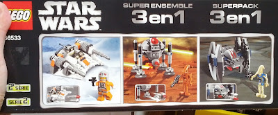 Build and be creative with Lego Star Wars Collector 3 in 1 Pack