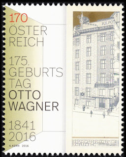 Austria 2016 - 175th Birth of Otto Wagner Architec