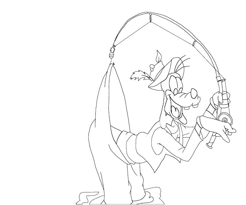 printable-goofy-fishing-coloring-pages