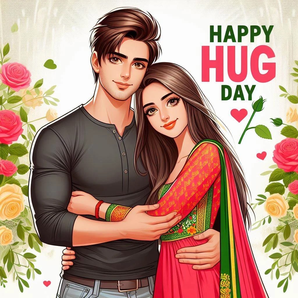 Hug Day Bliss in the Village - Romantic Celebration