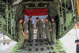 Dua Pesawat TNI AU Membawa Bantuan Gempa Turki Tiba di Bandara Adana 