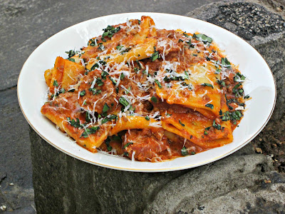 Pasta with Sweet Italian Sausage