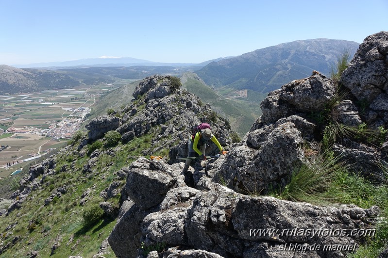 Sierra de Alhama: Puerto de Zafarraya - Hoyo del Toro - La Torca