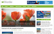 Wordie  Blogger Template