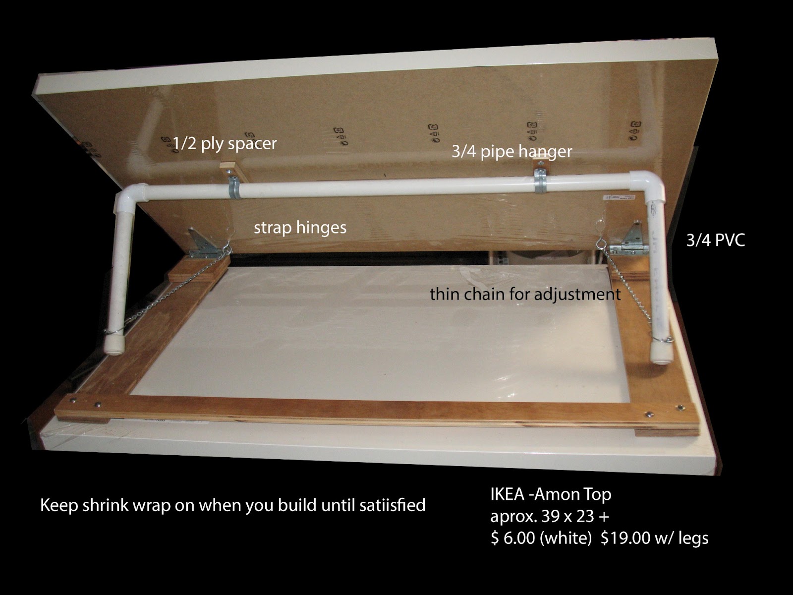 Woodworking diy drafting table PDF Free Download