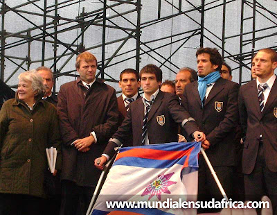 Fotos Festejo Seleccion Uruguay con Pepe Mujica en Palacio Legislativo - Imágenes exclusivas