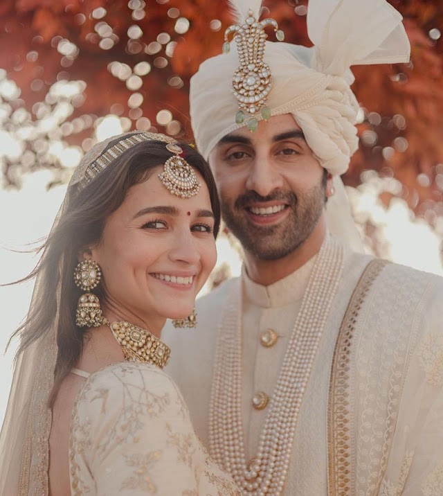 Exclusive photos from Bollywood superstars Ranbirkapur and Alia Bhatt's wedding