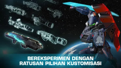 Download Game Perang Robot Android Dawn Of Steel APK+MOD