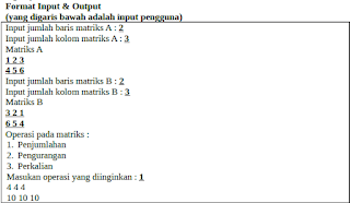 Operasi Matriks dalam Pemrograman Pascal