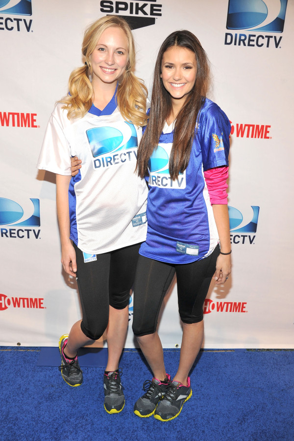 This weekend Nina Dobrev and Candice Accola headed to Indianapolis for the 