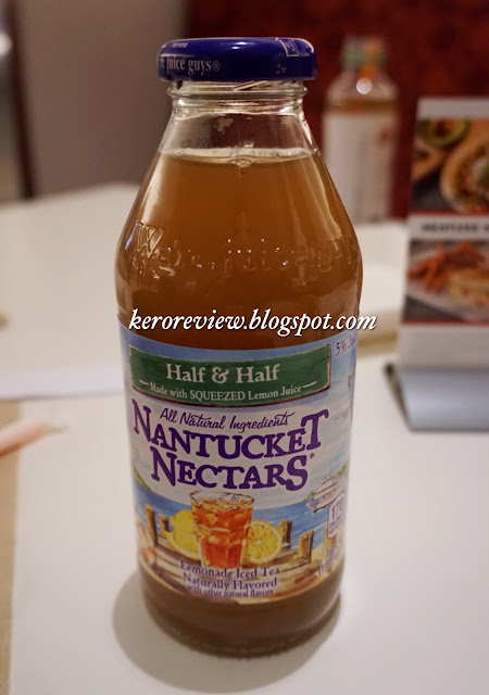 รีวิว แนนทัคเก็ต เนคตาร์ สควีซ ฮาฟ & ฮาฟ เครื่องดื่มชามะนาว (CR) Review squeezed half & half lemonade iced tea, Nantucket Nectars Brand.