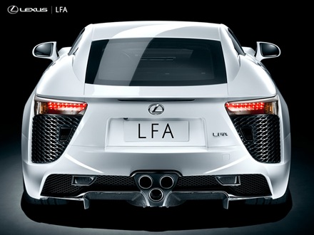 Lexus LFA 2011 Concept rear