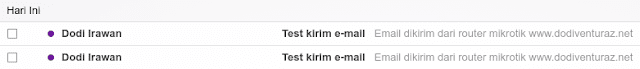 Cara setting email dan kirim email di router mikrotik Cara Setting Email dan Kirim Email di Router Mikrotik