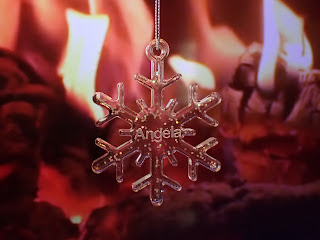 Personalised Christmas Snowflake Decoration