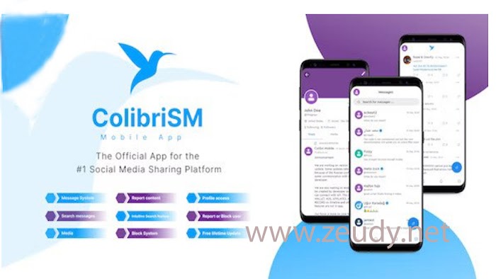 ColibriSM Mobile Flutter App v1.1.9 Free download