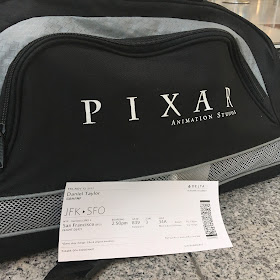 pixar studios gym bag 