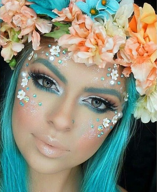 Inspirações de maquiagens para o Carnaval by Pinterest