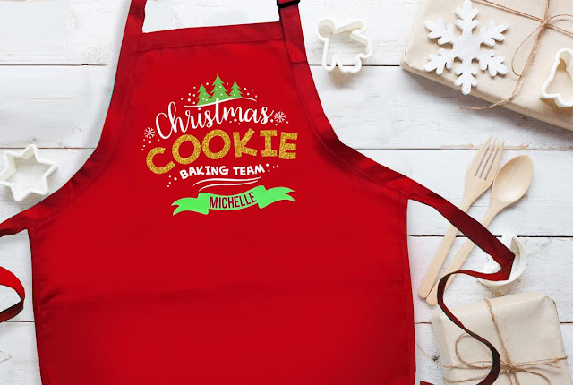 Christmas Cookie Baking Team apron