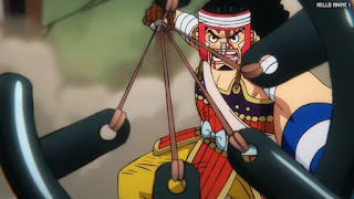 ワンピースアニメ 1038話 ウソップ | ONE PIECE Episode 1038